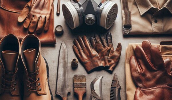 پوشش‌های ایمنی چرمی