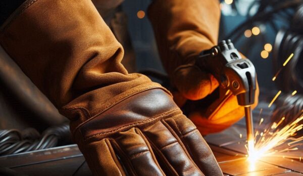 دستکش‌های چرمی جوشکاری